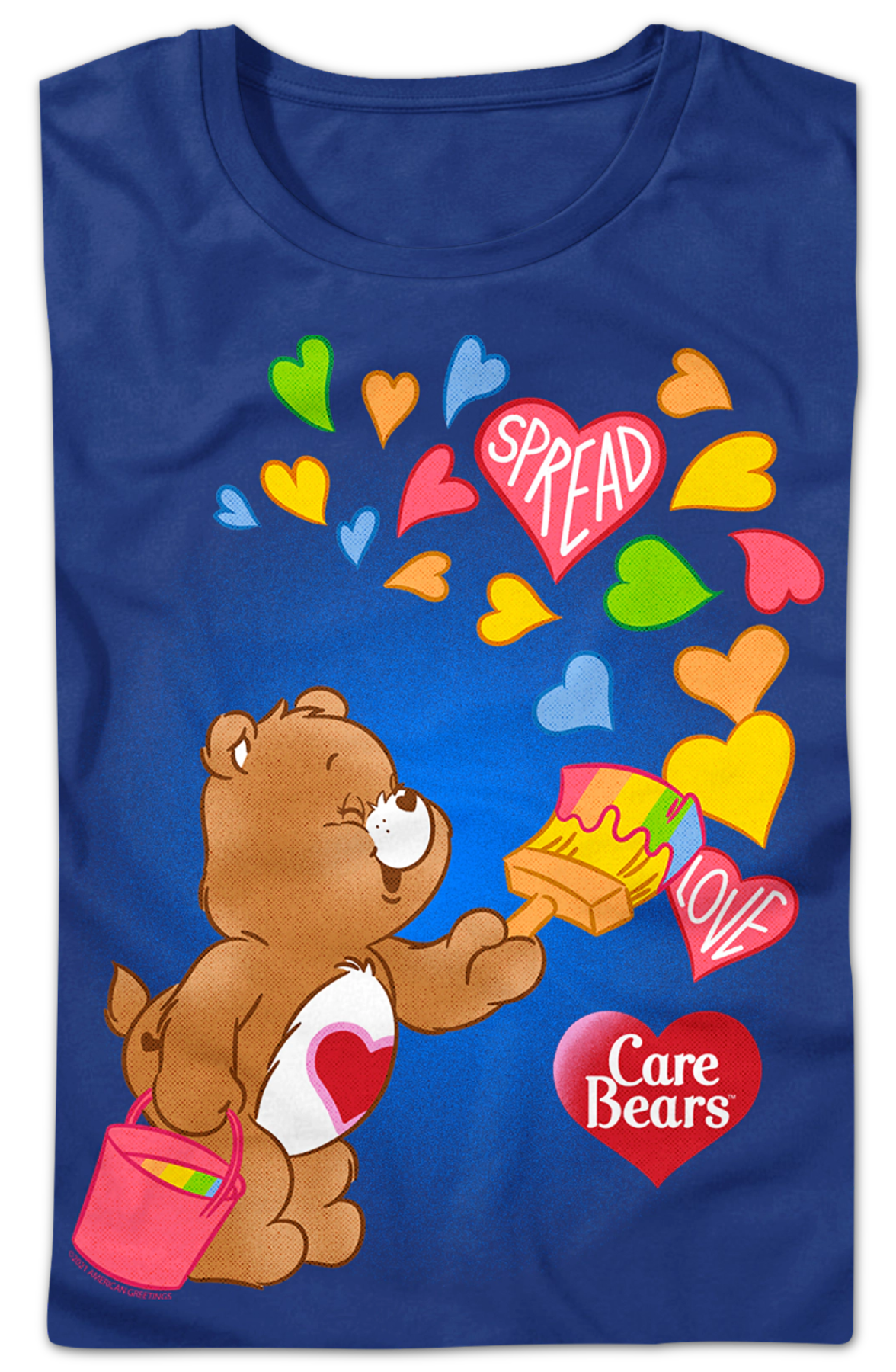 Womens Spread Love Care Bears Shirt product image 2