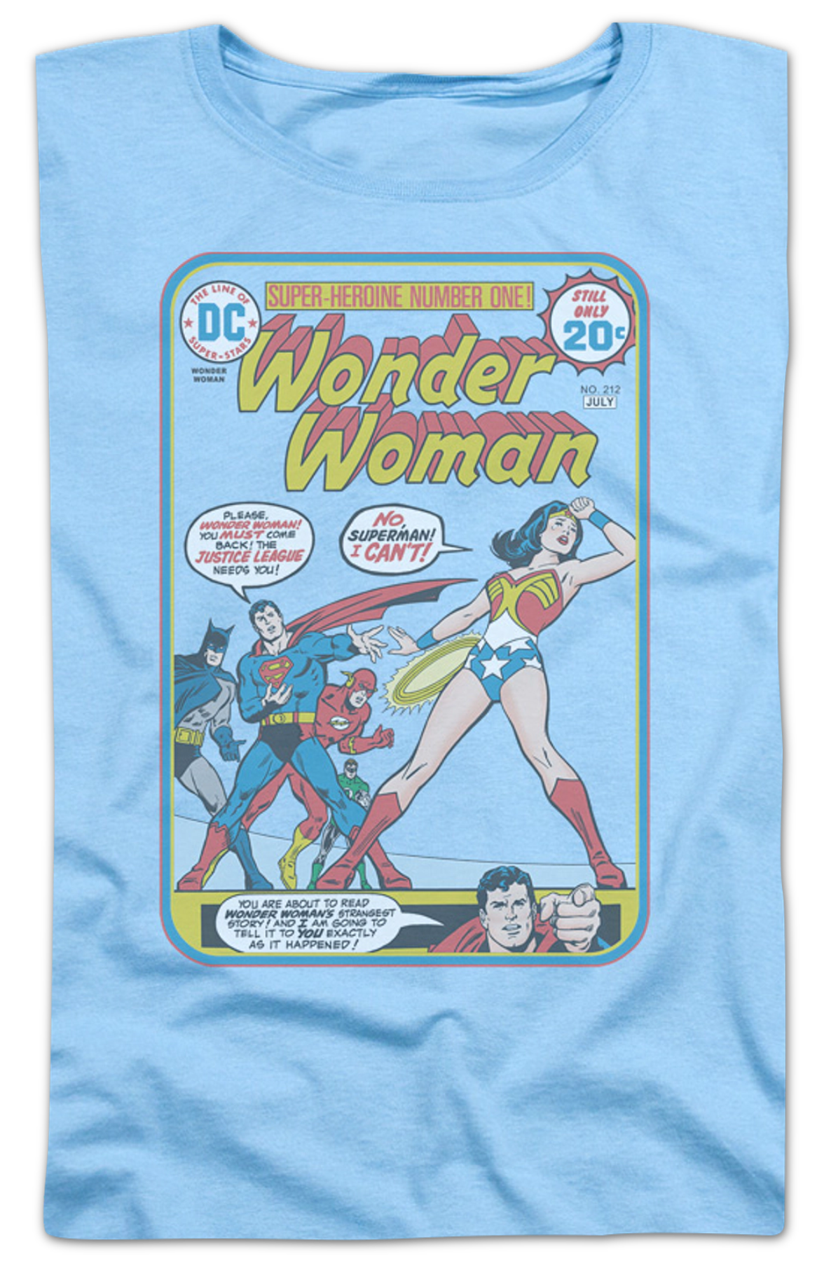Womens Super-Heroine Number One Wonder Woman Shirt product image 2