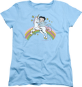 Womens Unicorn Betty Boop Shirt product image 1