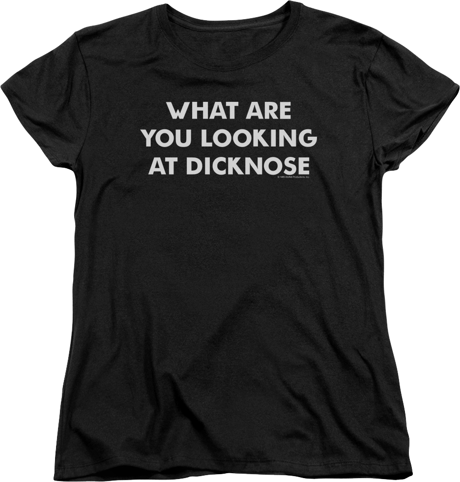 Womens What Are You Looking At Dicknose Teen Wolf Shirt product image 1
