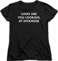 Womens What Are You Looking At Dicknose Teen Wolf Shirt product image 1