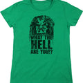 Womens What The Hell Are You Predator Shirt product image 1