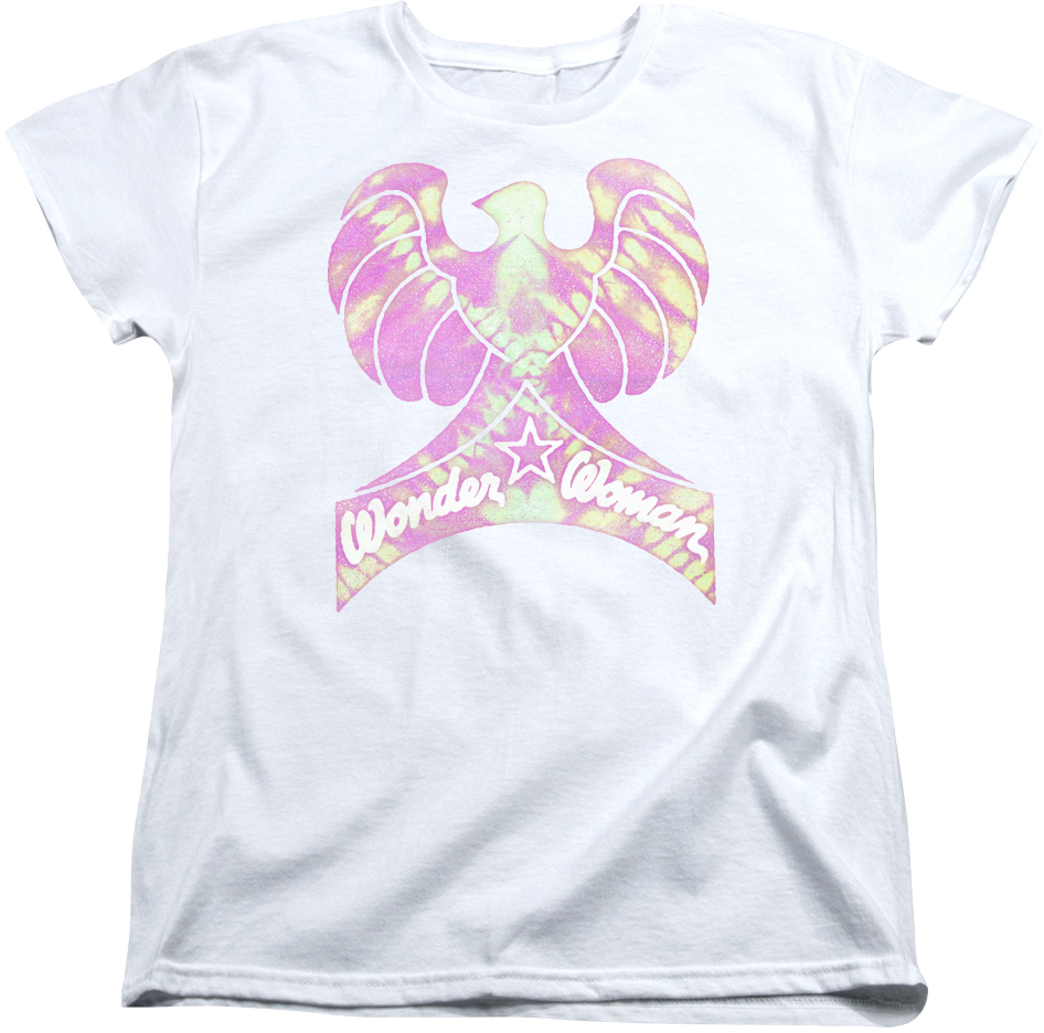 Womens Wonder Woman Bird Logo DC Comics Shirt product image 1