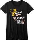 Womens You're Not The Boss Of Me Popeye Shirt product image 1