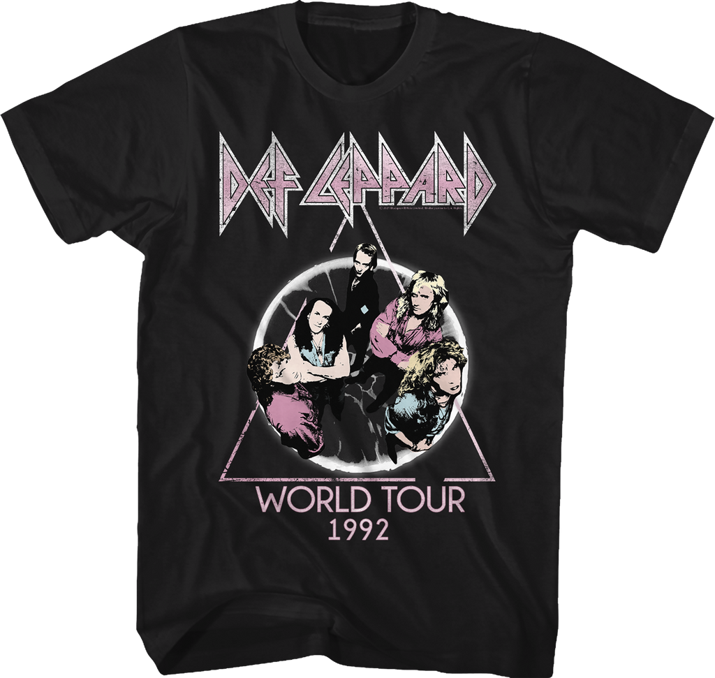 World Tour 1992 Def Leppard T-Shirt product image 1