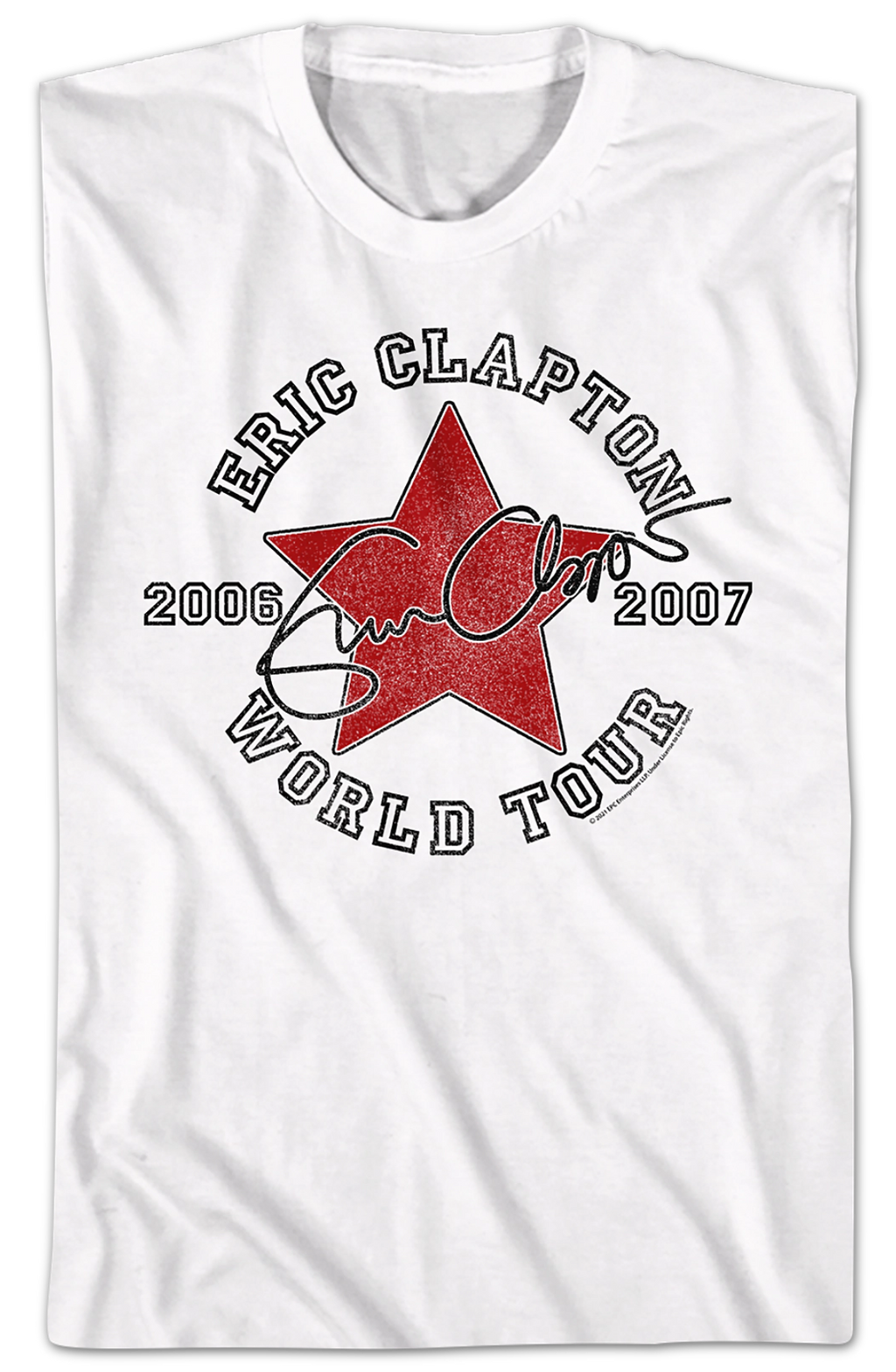 World Tour Eric Clapton T-Shirt product image 2