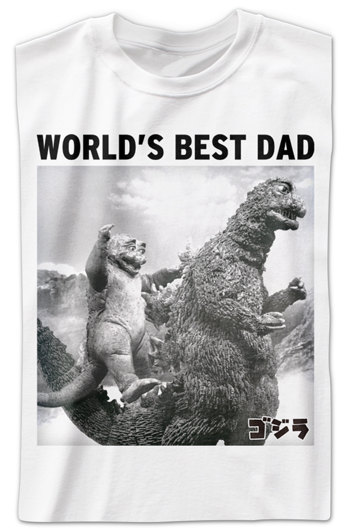 World's Best Dad Godzilla T-Shirt product image 1