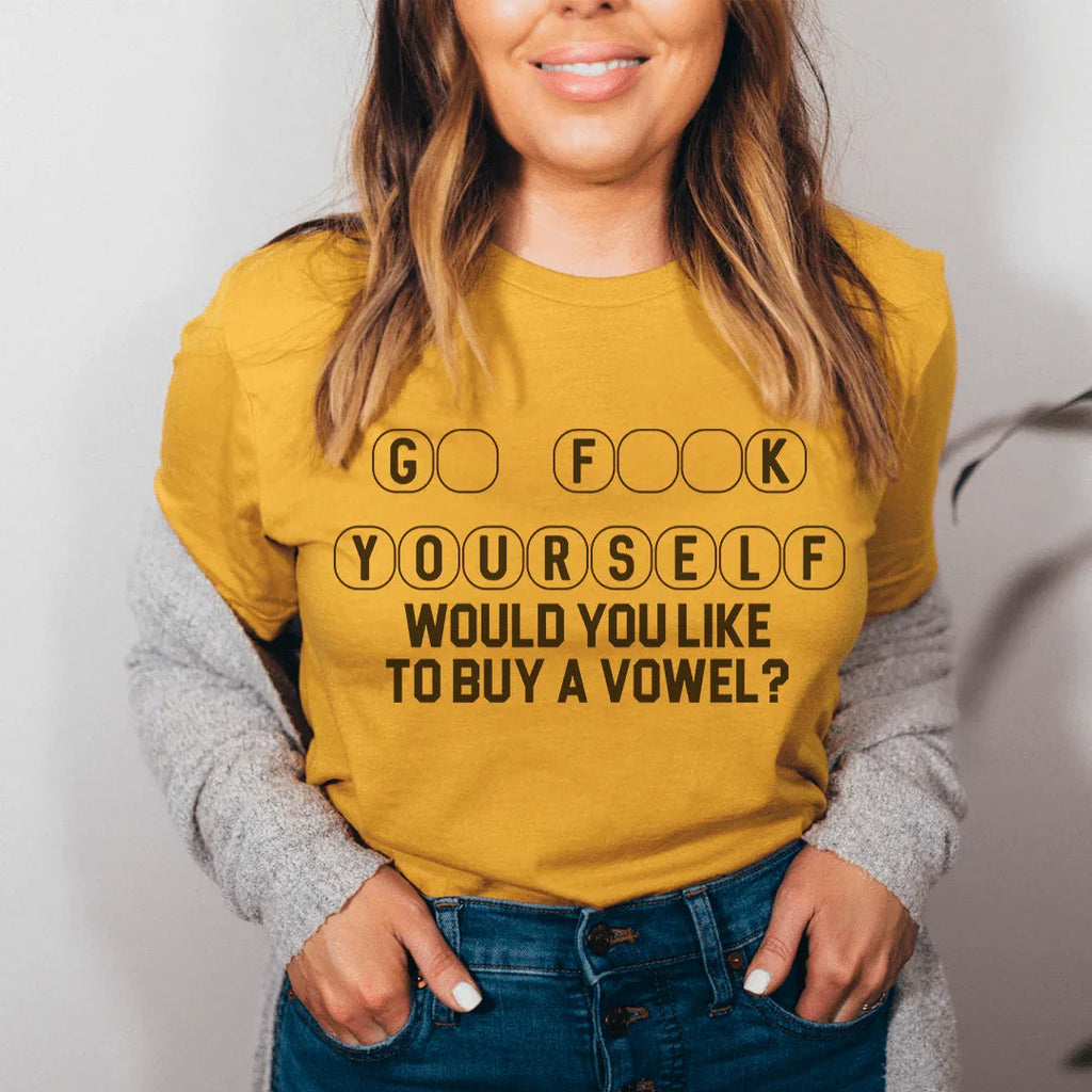 Would You Like To Buy A Vowel Tee product image 3