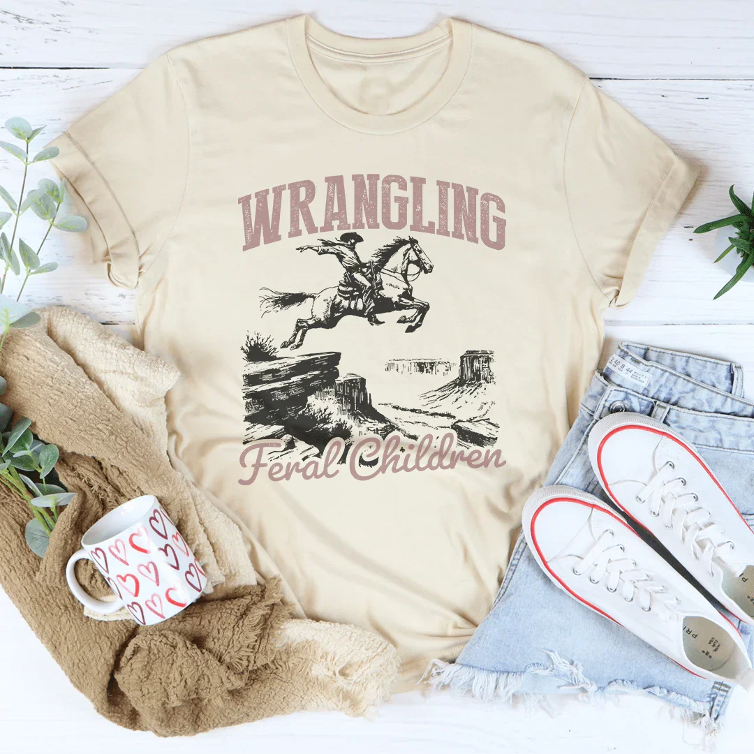 Wrangling Feral Children Tee product image 3
