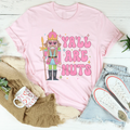 Ya'll Are Nuts Pink Tee product image 1