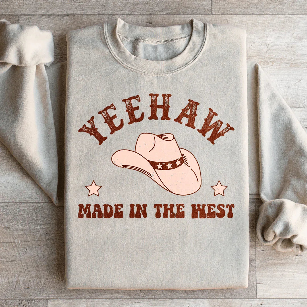Yeehaw Cowboy Hat Sweatshirt