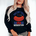 You Can't Spell Sausage Without USA Tee product image 1