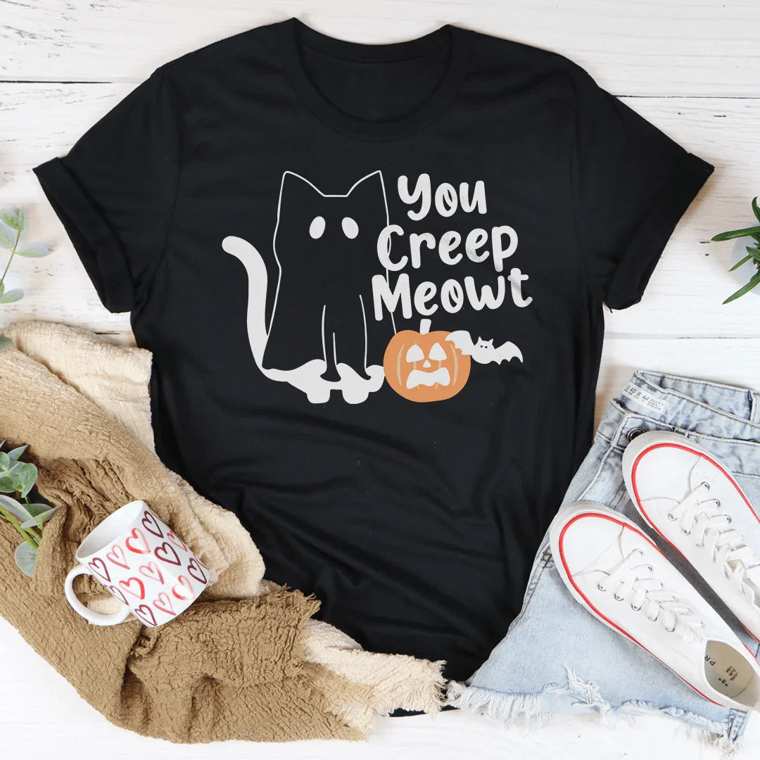 You Creep Meowt Tee product image 4