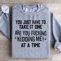 You Just Have To Take It One Are Kidding Me At A Time product image 1