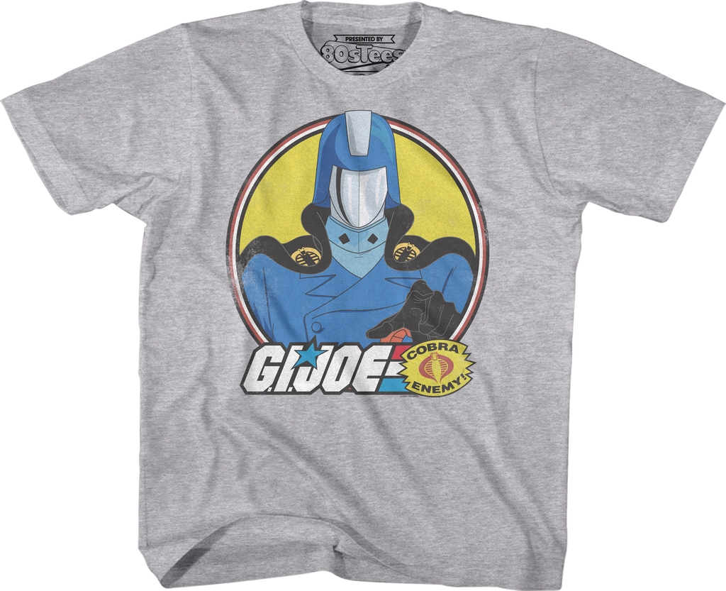 Youth Cartoon Cobra Commander GI Joe Shirt product image 1