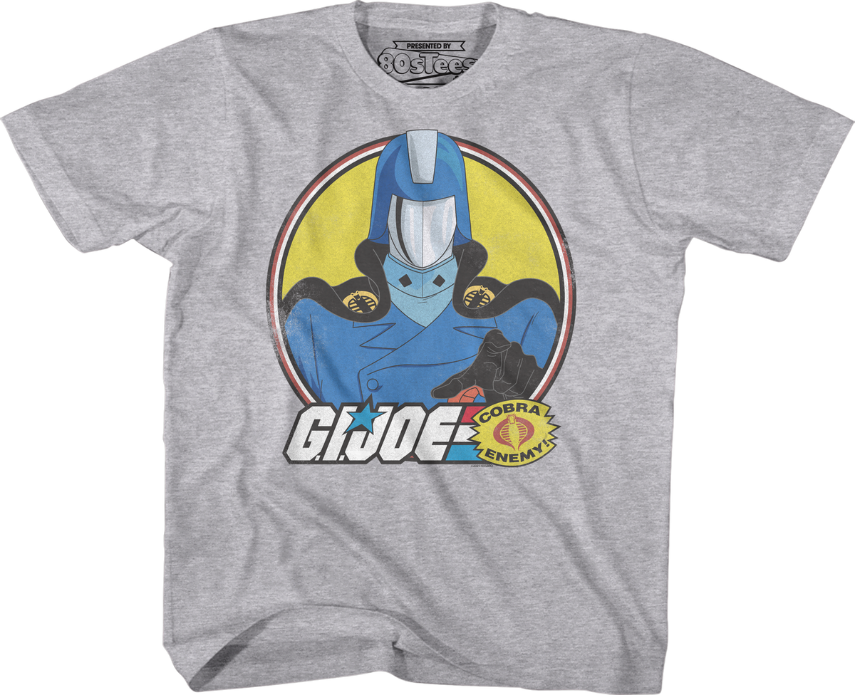 Youth Cartoon Cobra Commander GI Joe Shirt product image 1