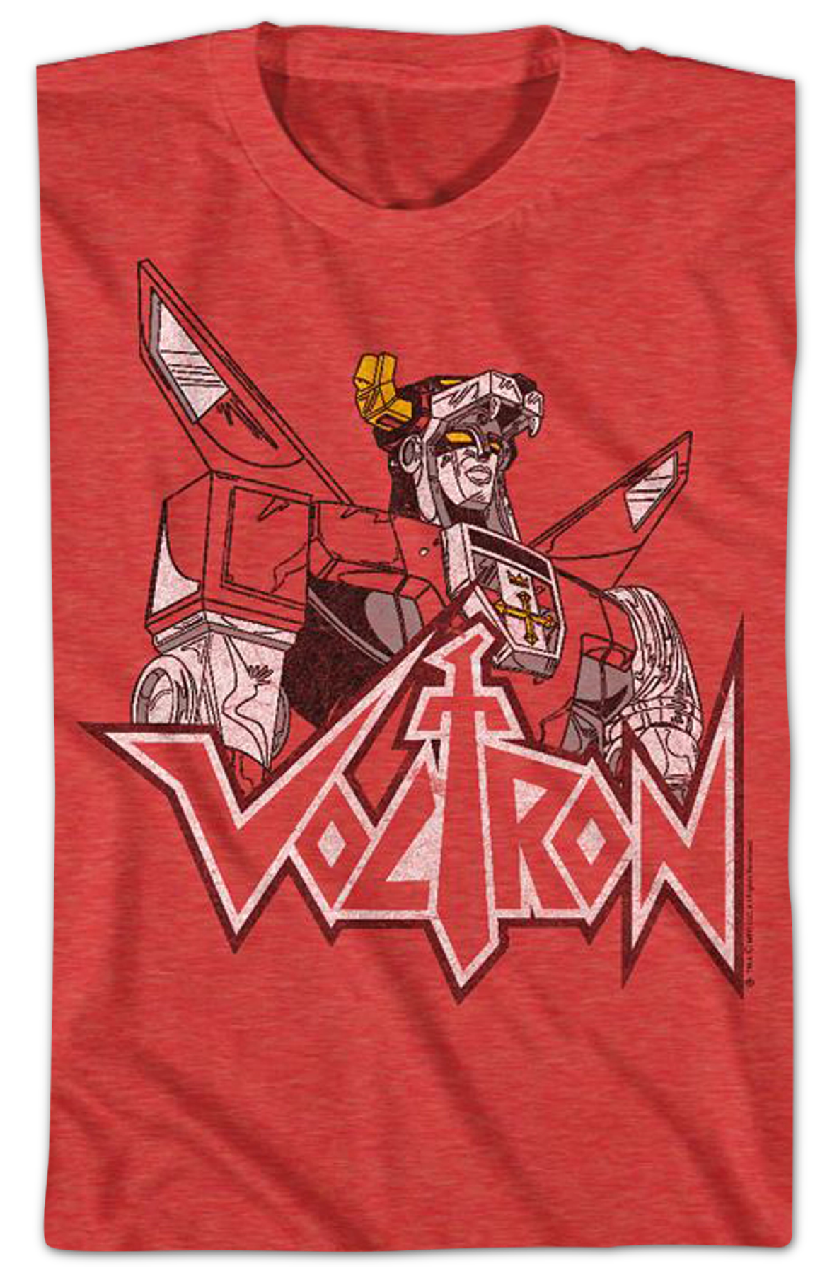 Youth Distressed Defender of the Universe Voltron Shirt product image 2