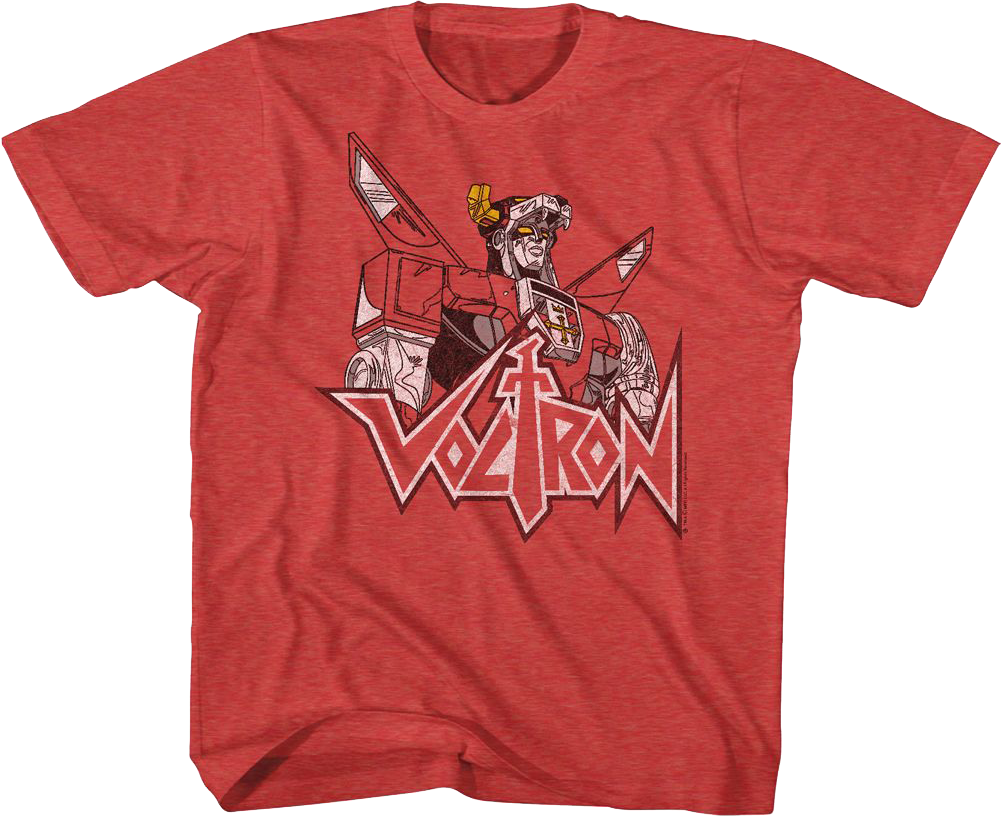 Youth Distressed Defender of the Universe Voltron Shirt product image 1
