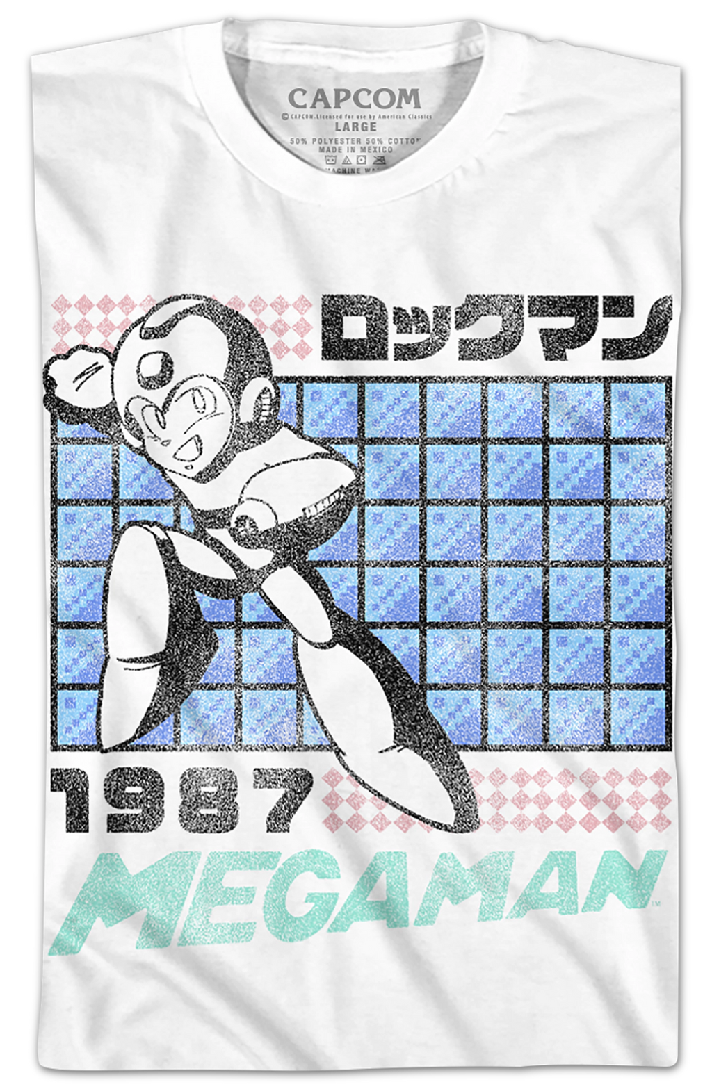 Youth Distressed Mega Man Shirt product image 2
