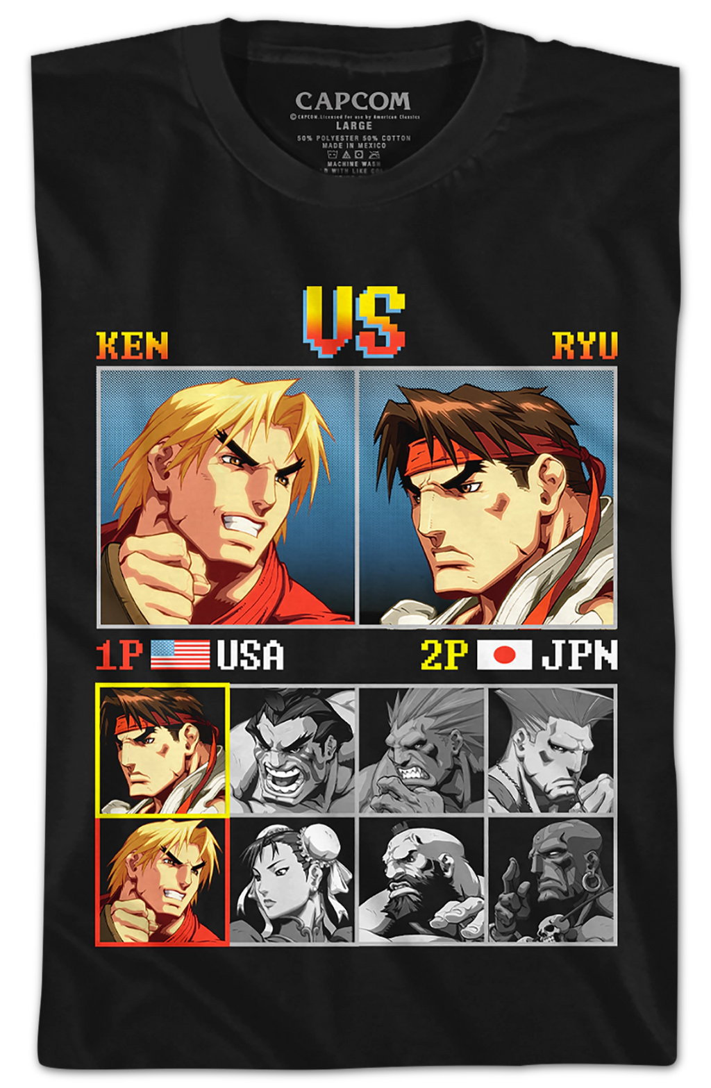 Youth Ken vs Ryu Street Fighter Shirt product image 2