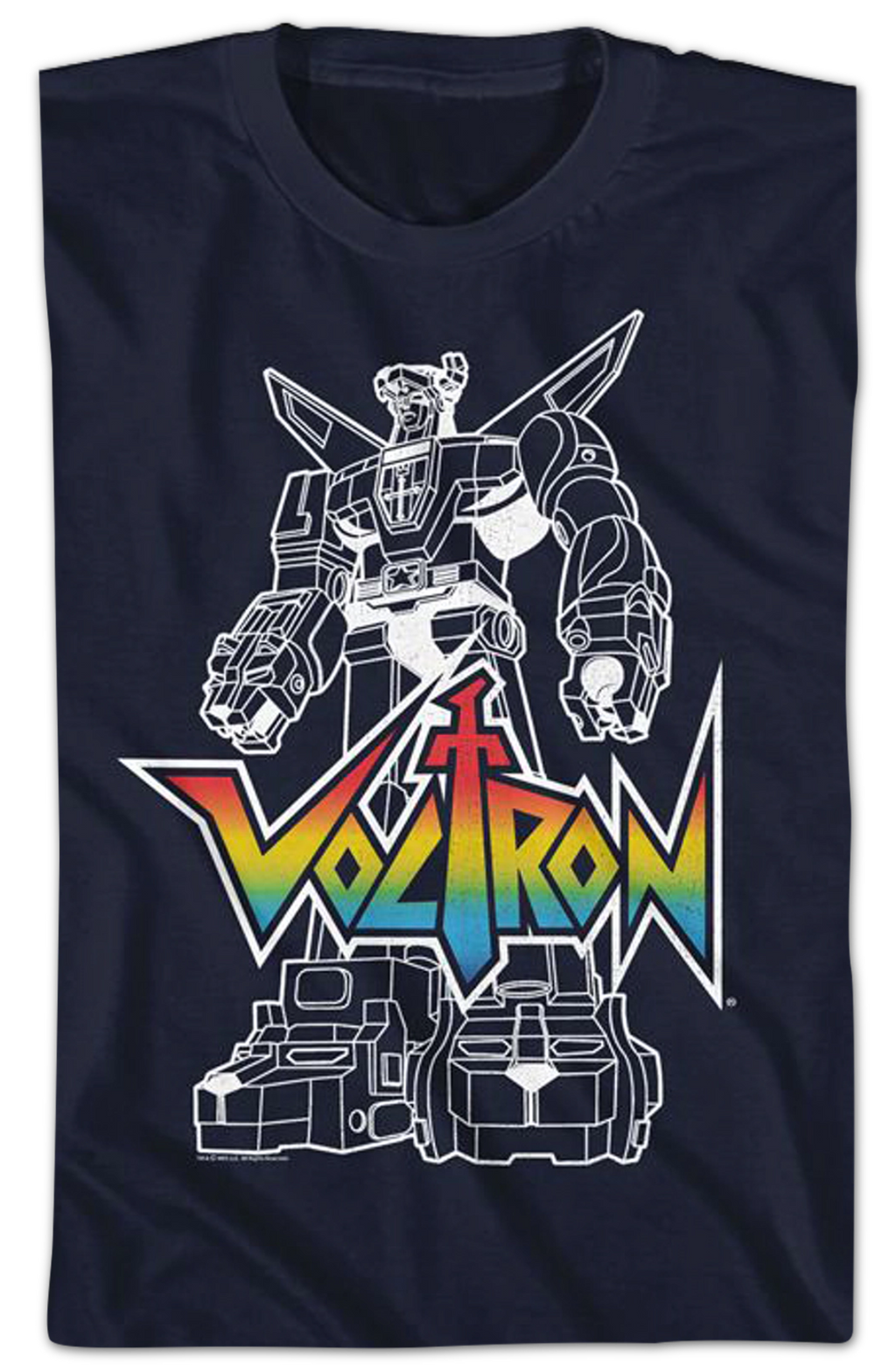 Youth Outlined Defender of the Universe Voltron Shirt product image 2